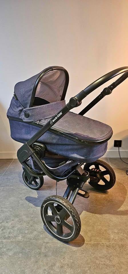 Kinderwagen met uitbereidingen het merk MaxiCosi + isofix, Gebruikt, Met autostoeltje, Maxi-Cosi, Ophalen