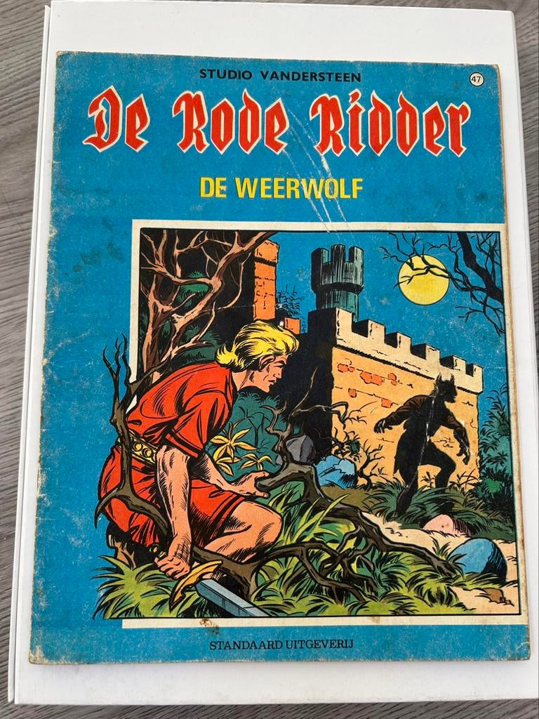 De Rode Ridder 47 De Weerwolf eerste druk 1970, Enlèvement ou Envoi