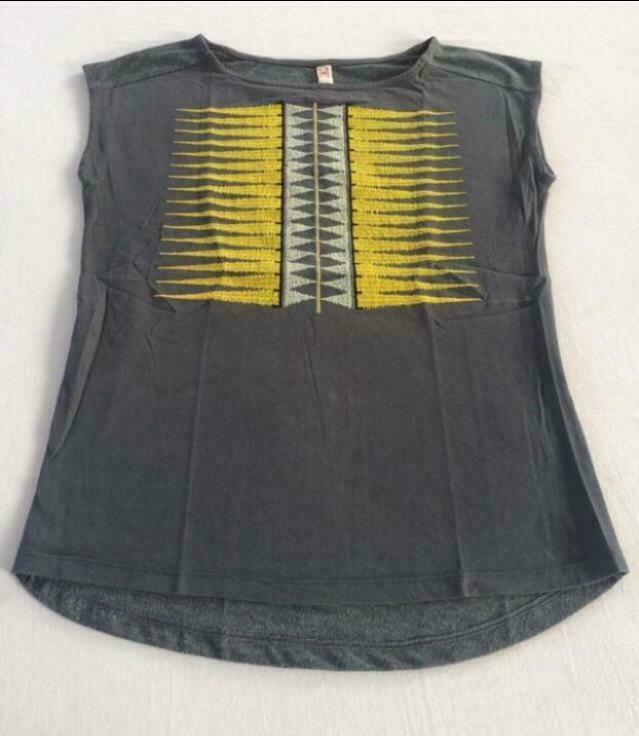meisjes t-shirt CKS 14 j 164 grijs, Kinderen en Baby's, Kinderkleding | Maat 164, Meisje, Ophalen of Verzenden, Shirt of Longsleeve