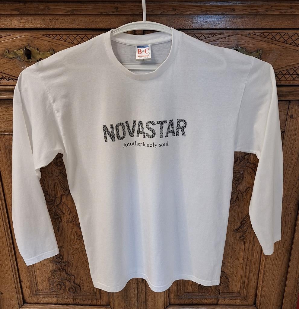 T-shirt Novastar, Kleding | Heren, T-shirts, Wit, Ophalen of Verzenden, Zo goed als nieuw, Andere