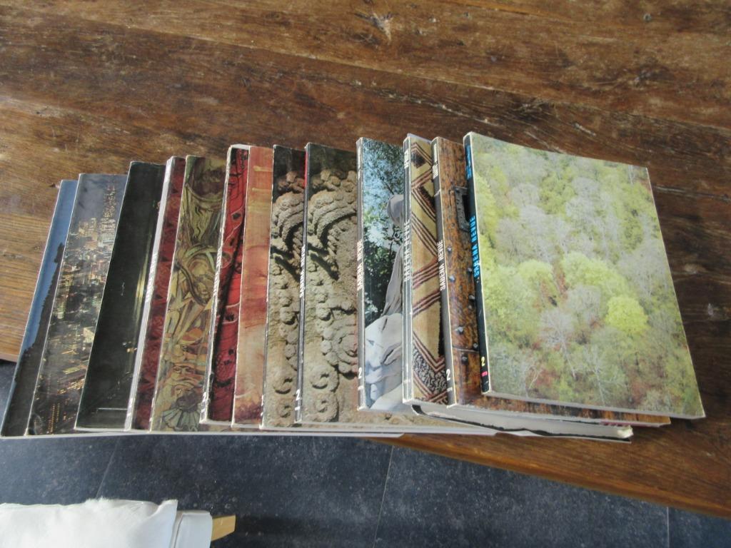 SABENA REVUE 1973 à 1981 publiciteit 13 boeken, Verzamelen, Ophalen