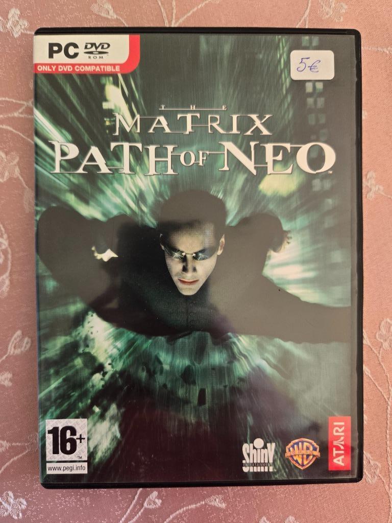 Jeu PC Matrix Path of Neo, Enlèvement, Comme neuf