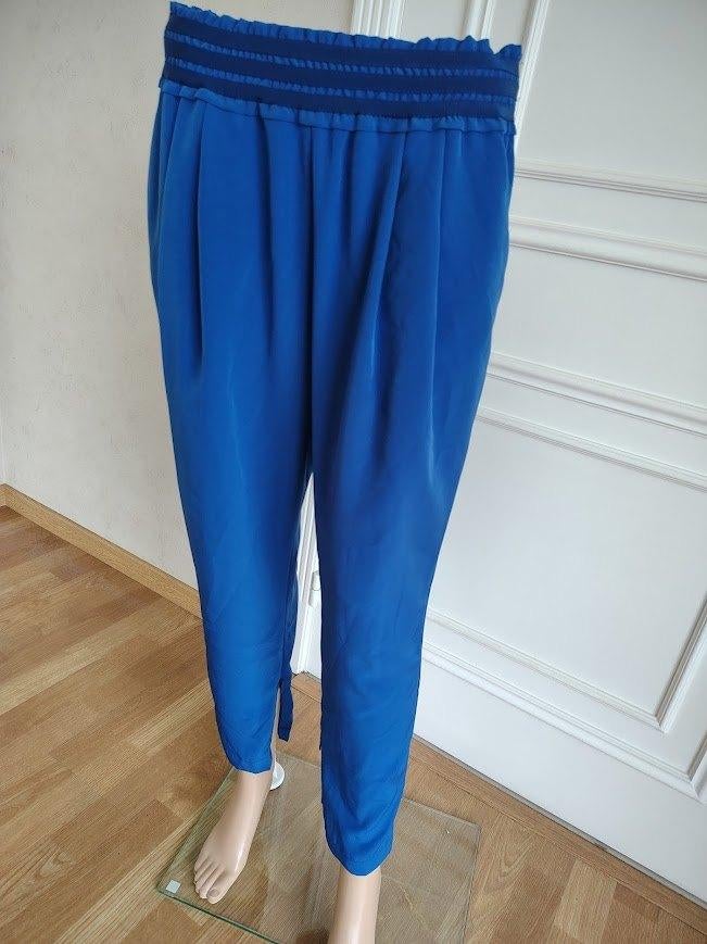 blauwe broek van pinko, Pinko, Verzenden, Maat 36 (S)