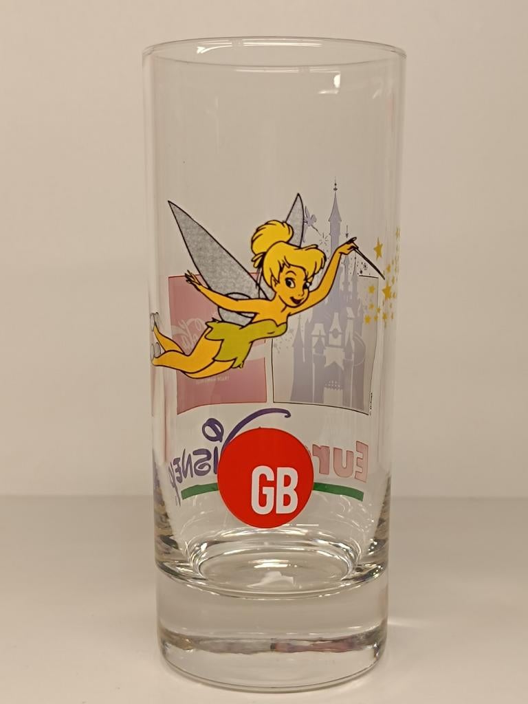Disney Tinkerbell GB Coca Cola Vintage glas, Enlèvement ou Envoi