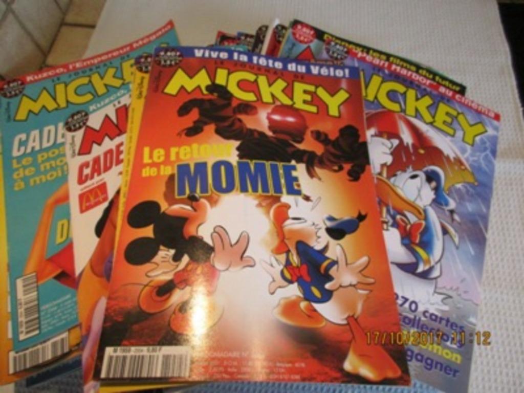 Journal de Mickey, Enlèvement ou Envoi, Comme neuf