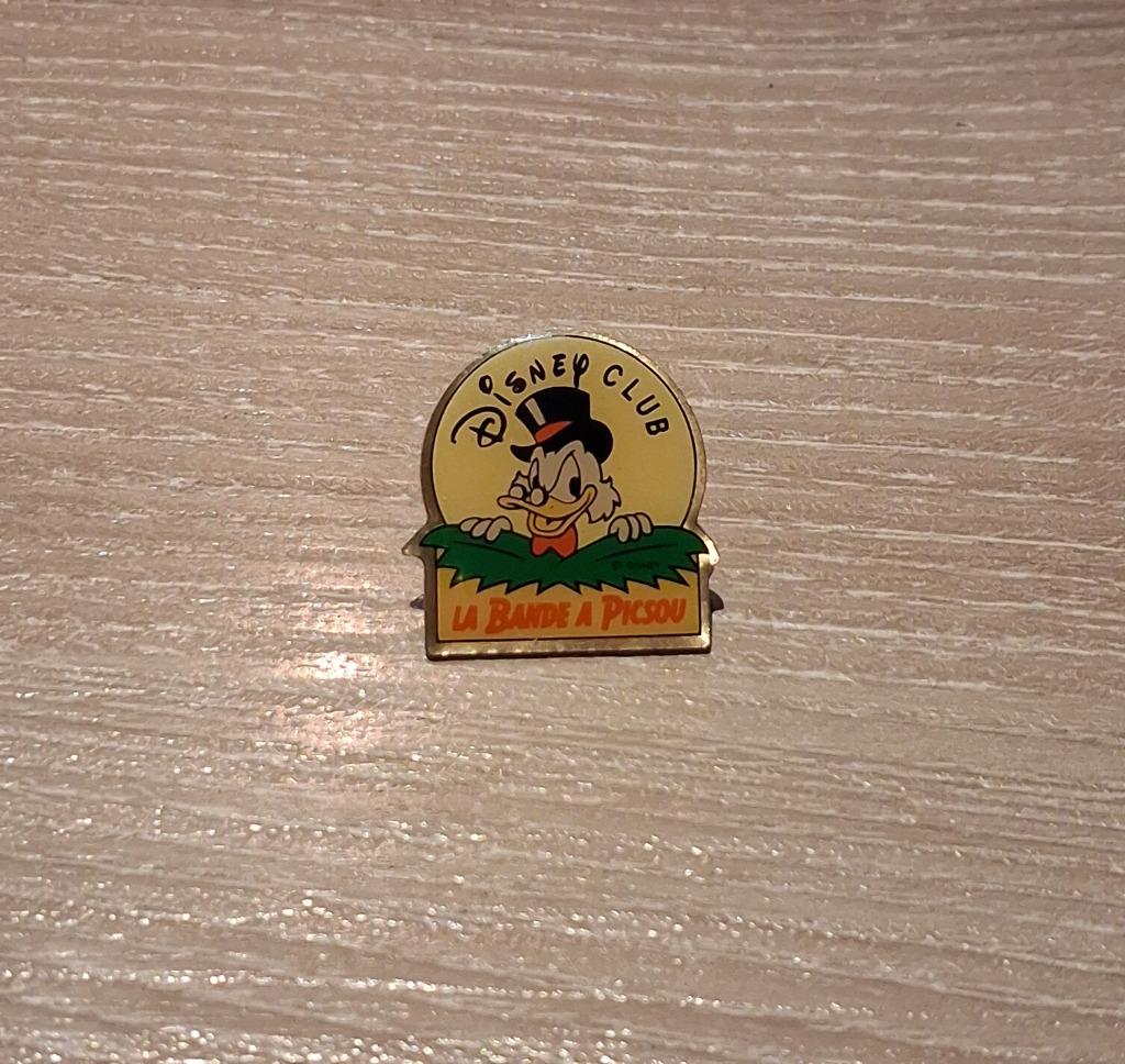 PIN - DISNEY CLUB - LA BANDE A PICSOU - DAGOBERT DUCK, Verzamelen, Verzenden, Gebruikt, Figuurtje, Speldje of Pin