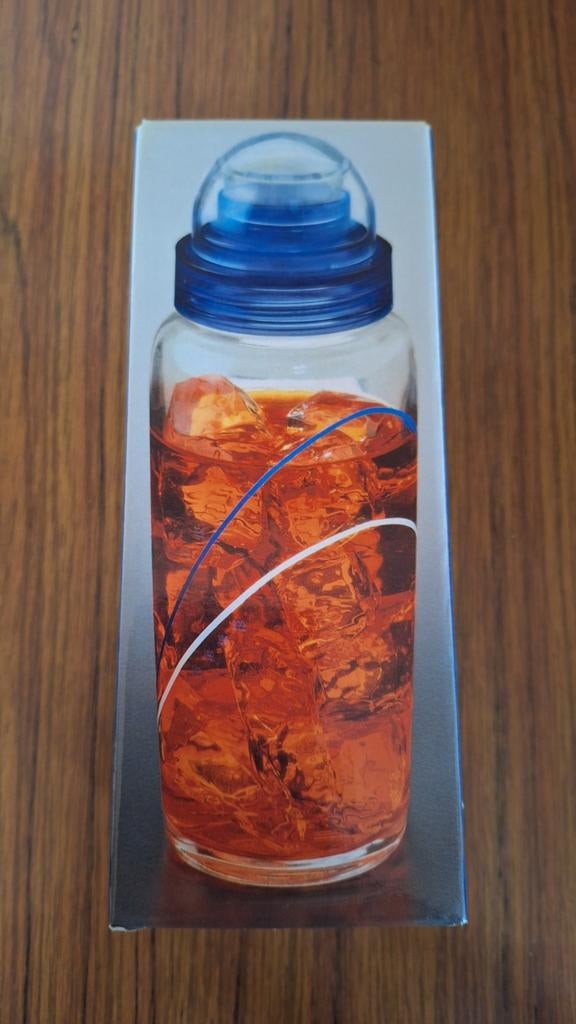 Shaker à cocktail en cristal soufflé 60 cl 20 oz neuf, Enlèvement ou Envoi, Comme neuf