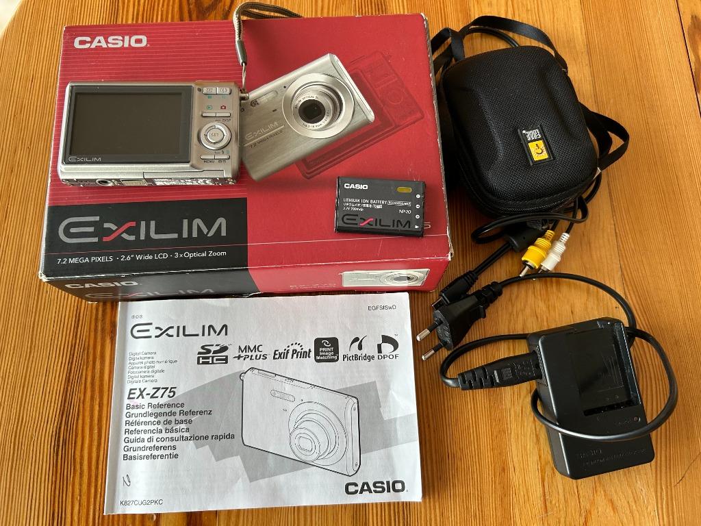 CASIO appareil photos Exilim EX-Z75, Audio, Tv en Foto, Ophalen of Verzenden, Gebruikt