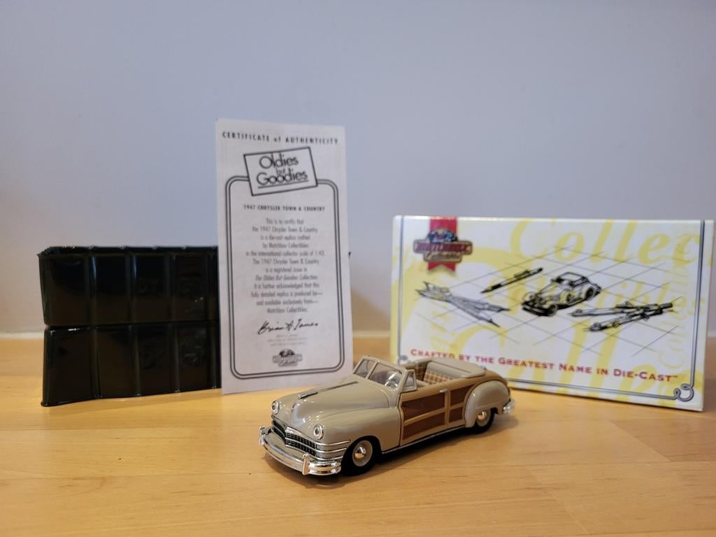 Dinky Matchbox 1959 Chrysler Town & Country DYG10-M, Ophalen of Verzenden, Zo goed als nieuw, Auto, Dinky Toys