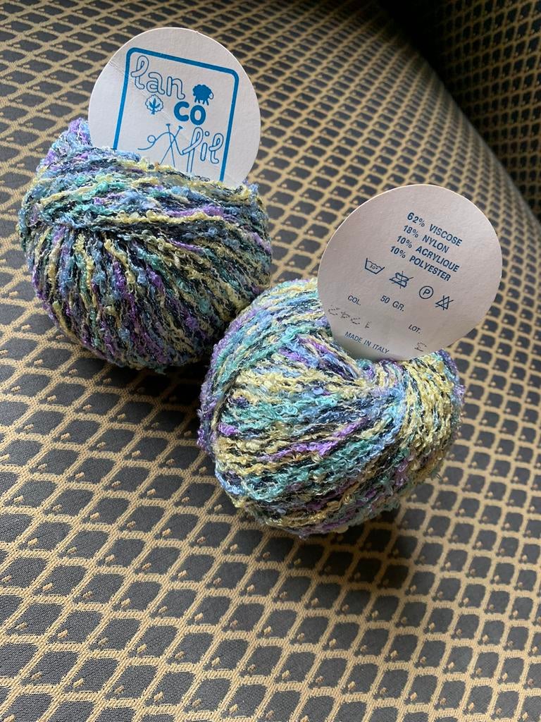 2 pelotes colorées de fil à tricoter de 50 g Nouveau, Enlèvement ou Envoi, Neuf