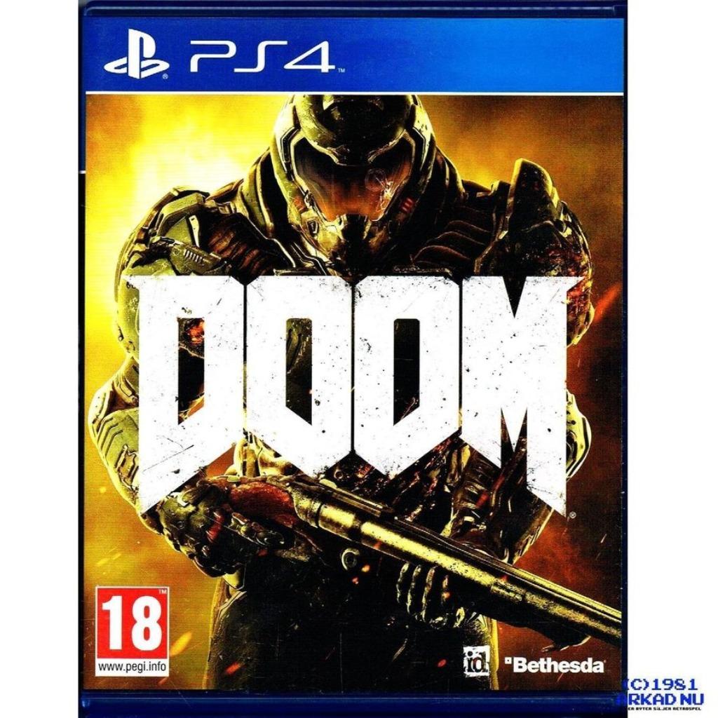 ZGAN PS4 game DOOM, werkt perfect, geen kras, geen koeriers, Games en Spelcomputers, Games | Sony PlayStation 4, Ophalen of Verzenden