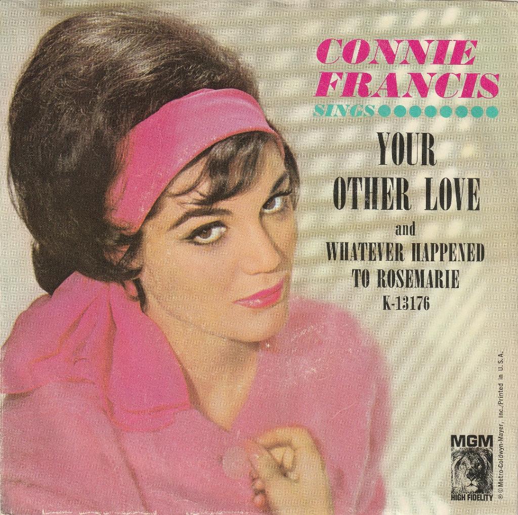 Connie Francis - Your other love, Verzenden, Zo goed als nieuw, Pop