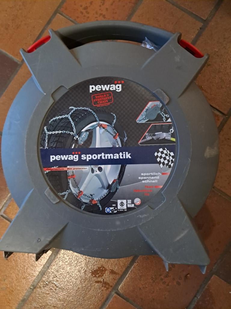 Pewag sportmatik sneeuwkettingen, Enlèvement