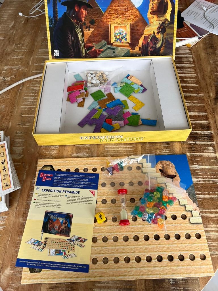 Expedition Pyramide - University Games, Geen idee, Ophalen of Verzenden, Zo goed als nieuw, University games