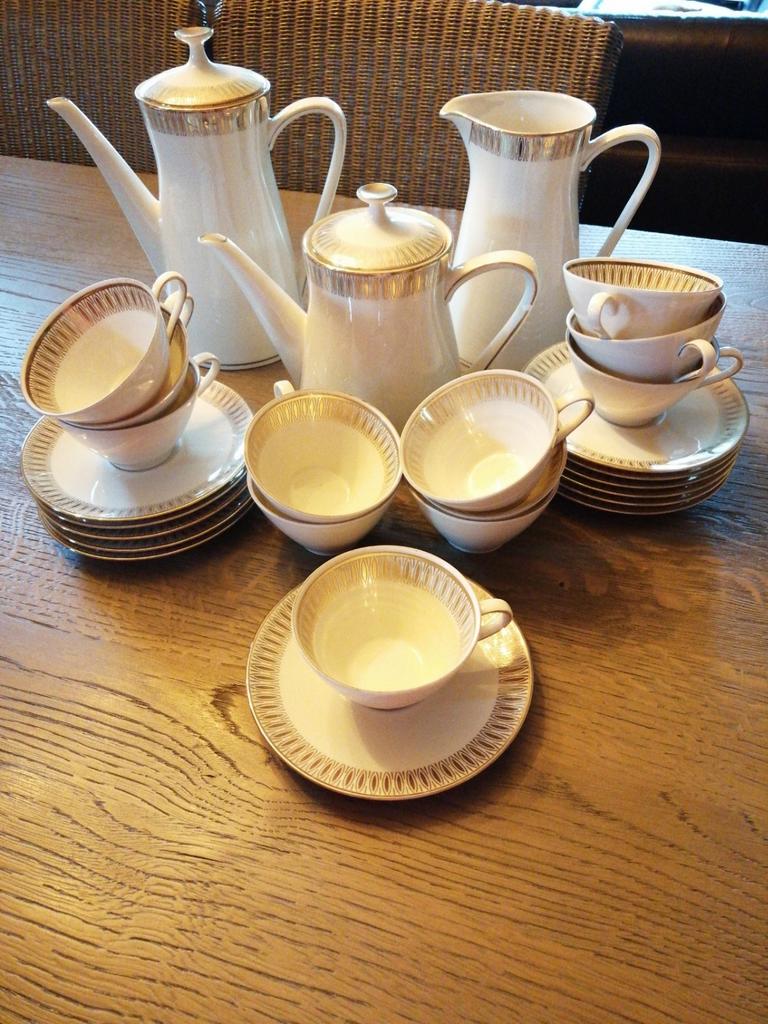 Vintage BAVARIA,Winterling,koffie servies,nieuwstaat, Ophalen