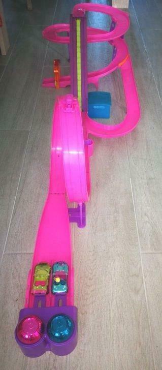 Polly Pocket racebaan (Mattel)., Kinderen en Baby's, Ophalen of Verzenden, Gebruikt