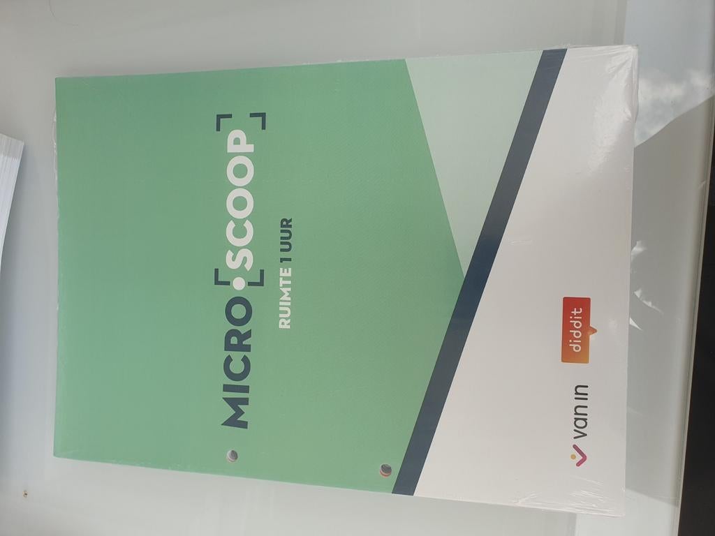 Microscoop ruimte 1 uur, Boeken, Ophalen, Nieuw