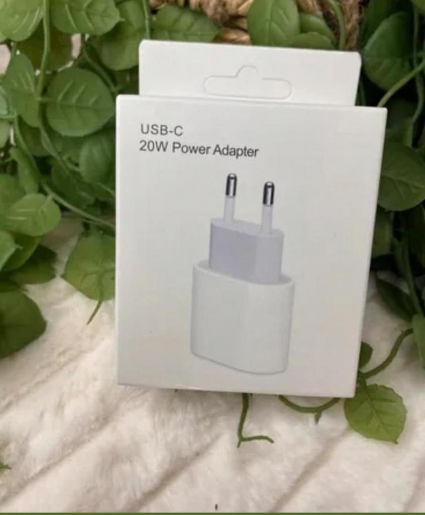 Adaptateur secteur USB‑C 20 W   rapid, Telecommunicatie, Mobiele telefoons | Telefoon-opladers, Nieuw, Apple iPhone, Ophalen of Verzenden