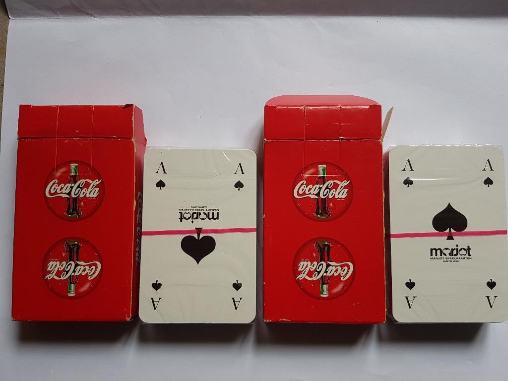 Coca-Cola-kaartspellen, Ophalen of Verzenden, Zo goed als nieuw
