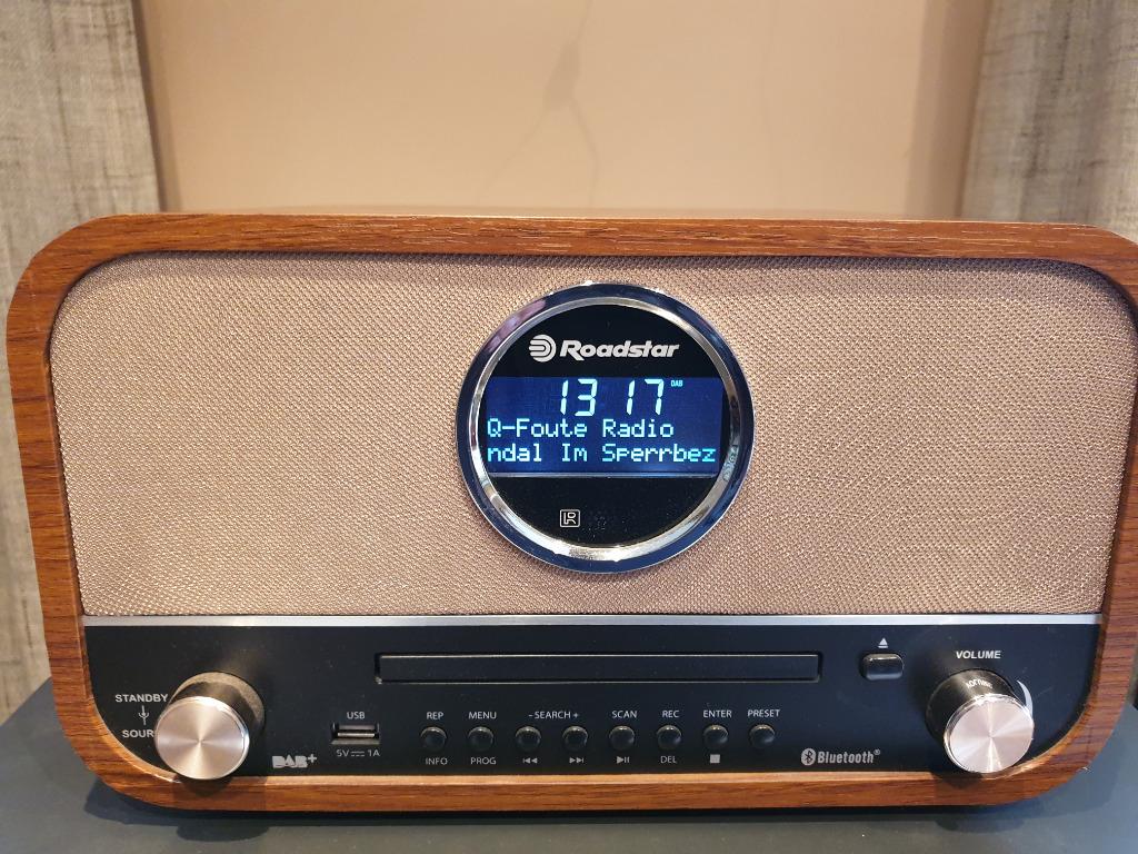 Roadstar DAB+ radio, Audio, Tv en Foto, Ophalen of Verzenden, Zo goed als nieuw, Radio