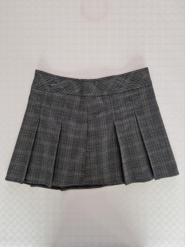 nieuwe geruit mini rok maat meduim, Nieuw, Grijs, Ophalen, Maat 38/40 (M)