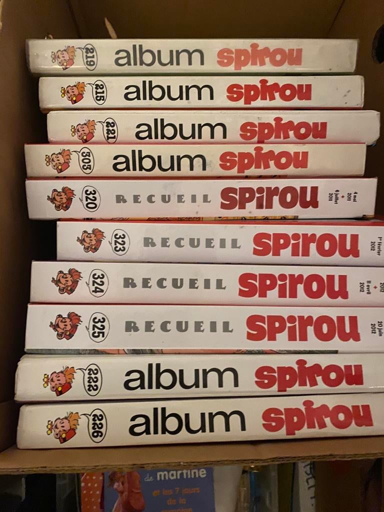 spirou, Boeken, Stripverhalen, Meerdere stripboeken, Ophalen of Verzenden, Zo goed als nieuw
