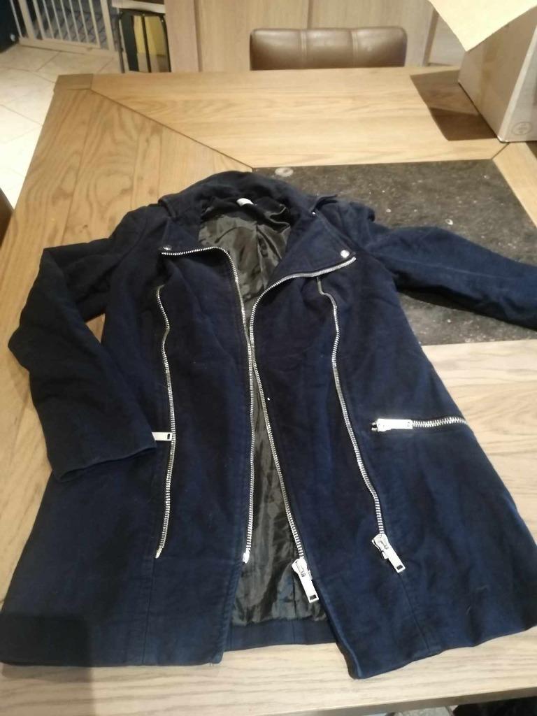 jas blauw merk promod – maat 36, Kleding | Dames, Jassen | Winter, Blauw, Maat 36 (S), Gedragen, Promod
