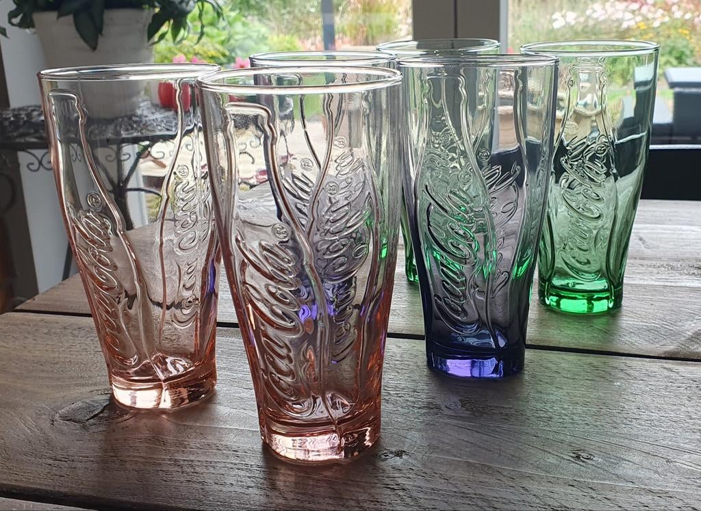 Voor verzamelaars héél mooie Coca-Cola glazen nieuw!, Verzamelen, Glas en Drinkglazen, Ophalen, Nieuw