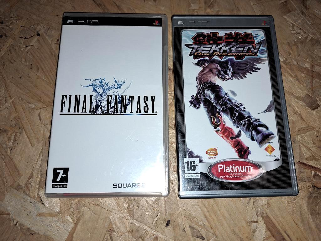 Psp Final Fantasy en Tekken, Games en Spelcomputers, Ophalen of Verzenden, Gebruikt