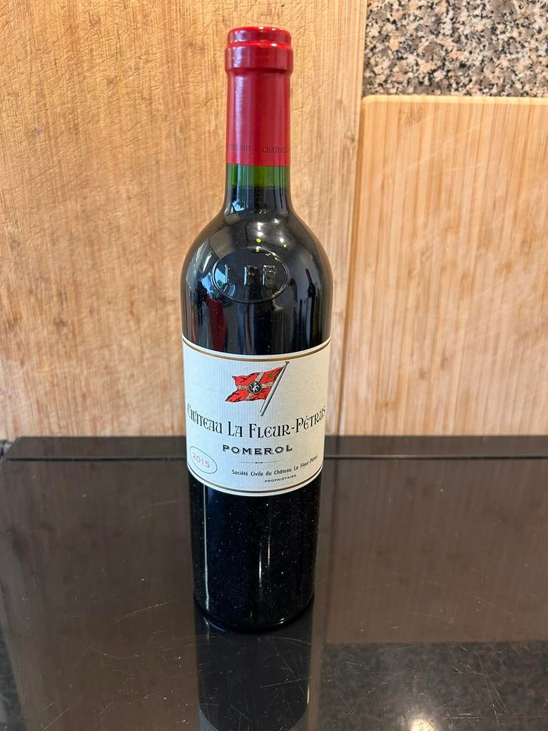 La Fleur-Petrus 2015 fles te koop, Verzamelen, Wijnen, Nieuw, Rode wijn, Frankrijk, Vol, Ophalen