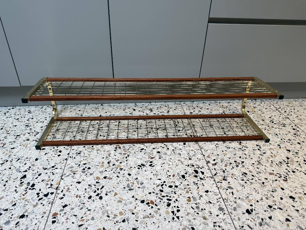Mid-century Swedish design teak wandrek - Unieke vondst, Huis en Inrichting, Ophalen, Gebruikt