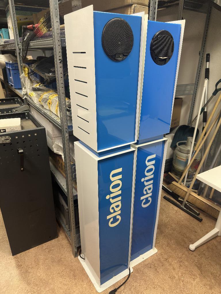 2 demostanden met Clarion luidsprekers, Auto diversen, Autospeakers, Ophalen of Verzenden