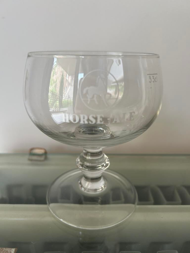 Verre à bière Horse - Ale 33cl, Enlèvement, Comme neuf