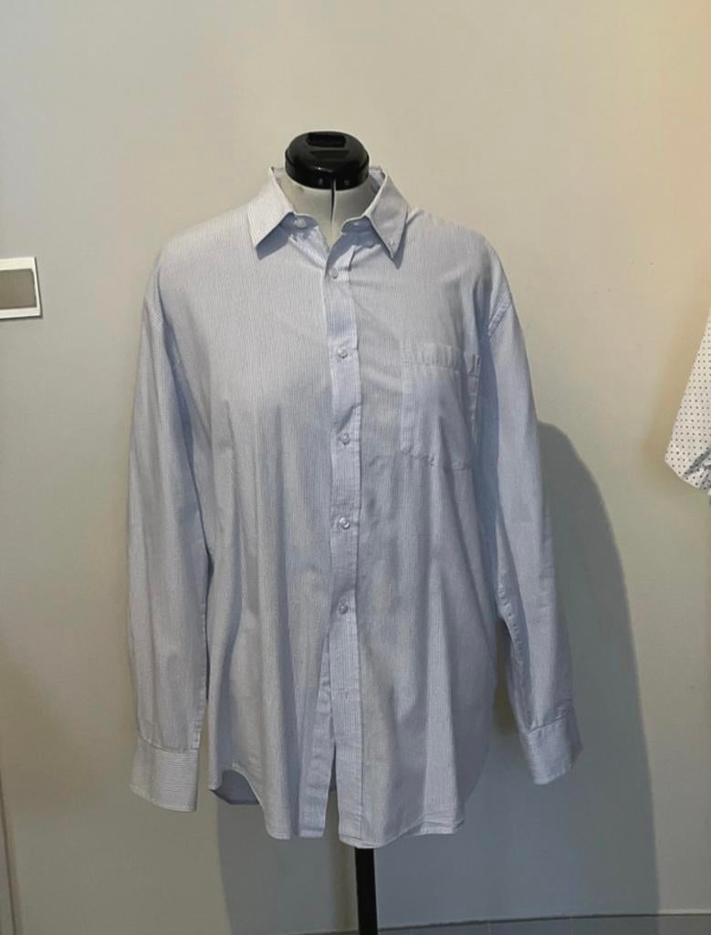 Pakket herenhemden, Ophalen of Verzenden, Gedragen, Overige kleuren, Halswijdte 43/44 (XL)