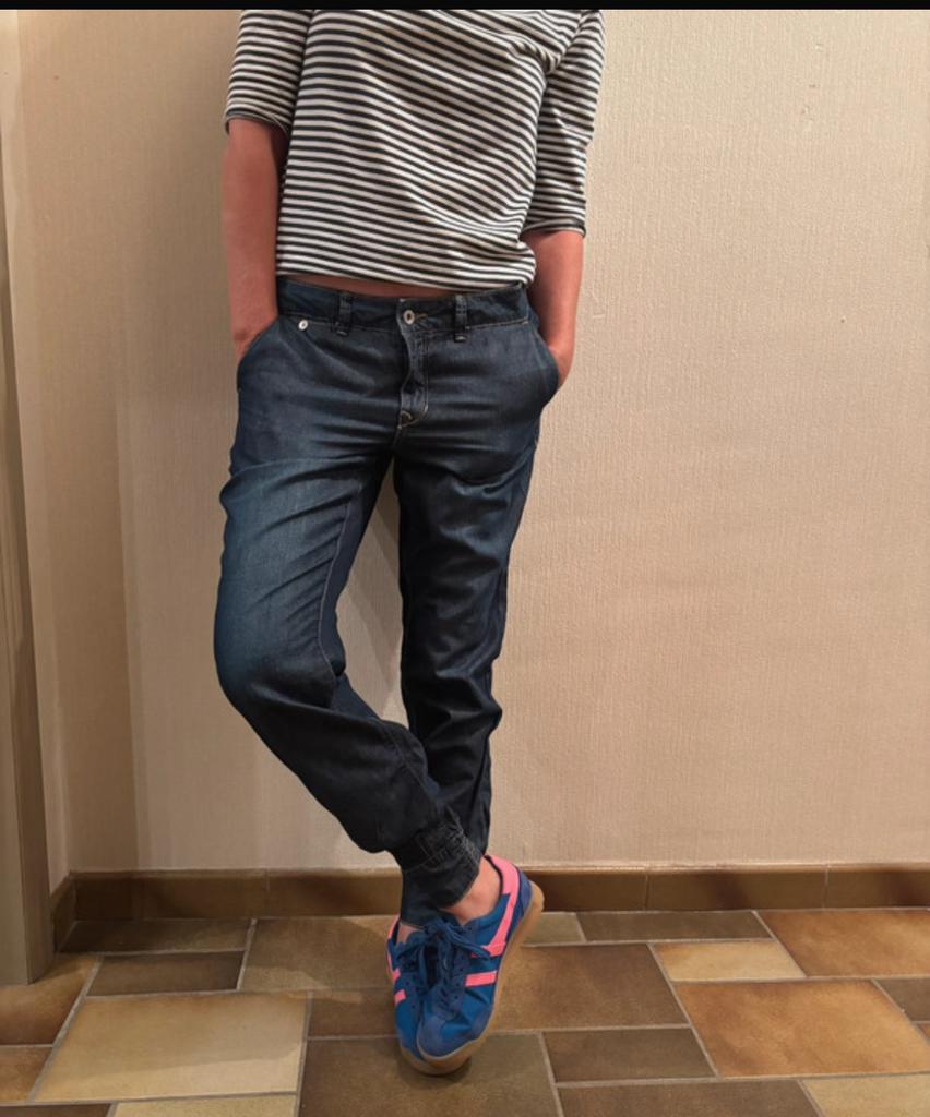 Trendy jeans, Ophalen of Verzenden, Zo goed als nieuw