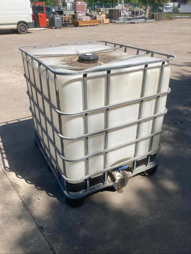 Ibc vat container tank regenwater tegengewicht etc 1000L, Tuin en Terras, Ophalen