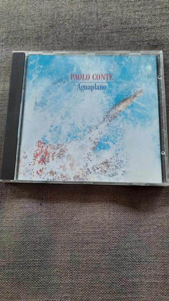 CD PAOLO CONTE Aguaplano, Ophalen of Verzenden, Zo goed als nieuw