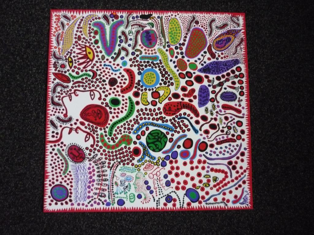Yayoi Kusama "endless life of people" uit 2010., Antiek en Kunst, Ophalen of Verzenden