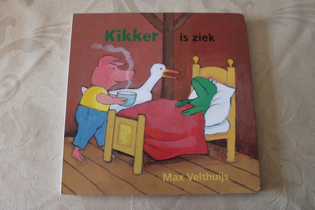 Max Velthuijs - Kikker is ziek, Enlèvement ou Envoi, Max Velthuijs, Utilisé, 2 à 3 ans