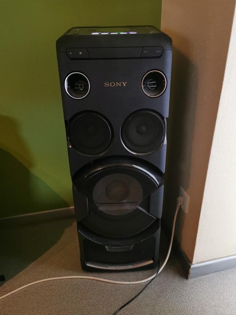 Party box Sony MHC_V77DW, Ophalen