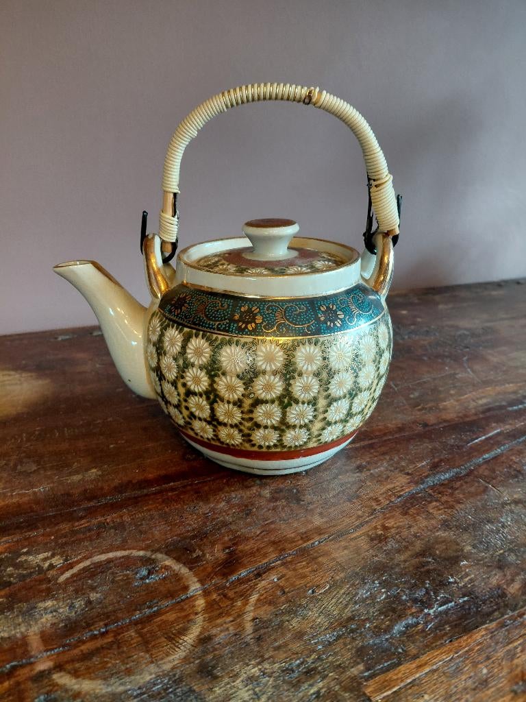 oude Japanse keramische theepot, Enlèvement ou Envoi