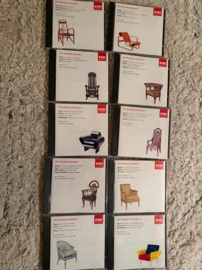 The Armchair Concerts - complete - 10 delen, Ophalen of Verzenden, Zo goed als nieuw, Orkest of Ballet