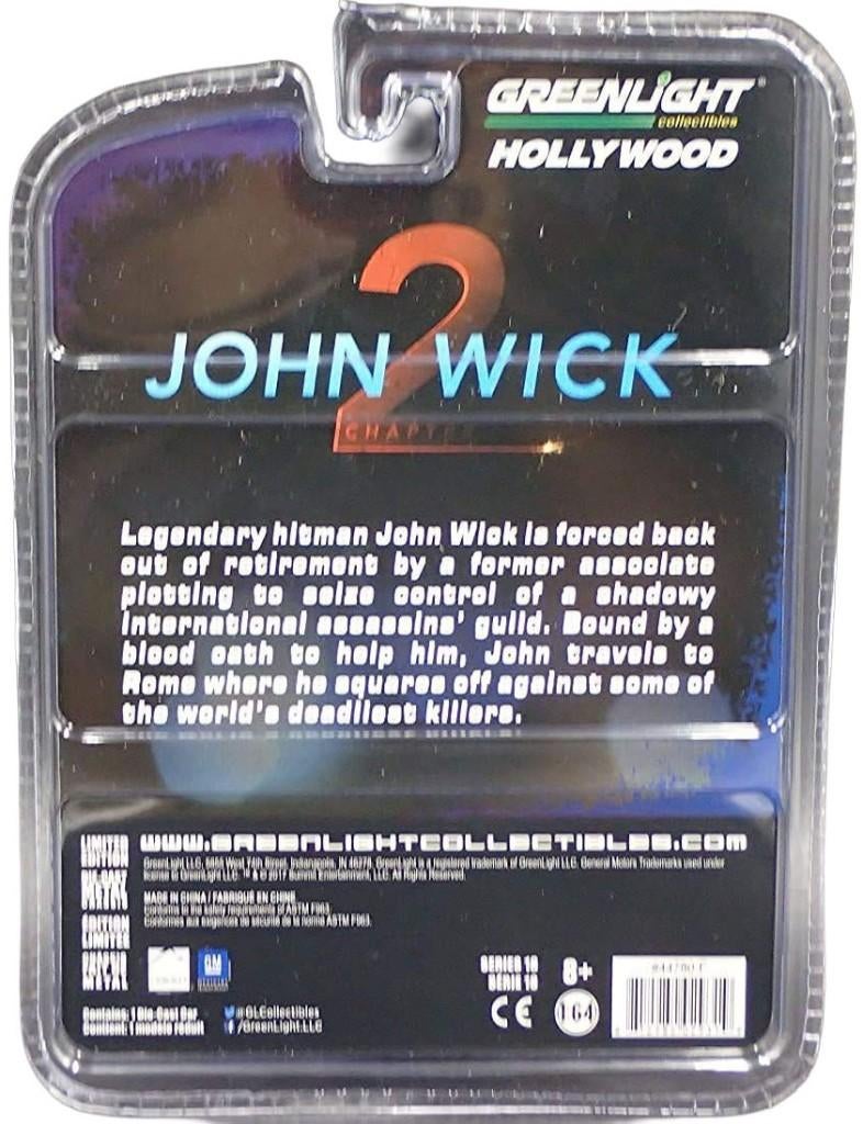John Wick 2 (2017) - 1970 Chevrolet Chevelle SS 396 1:64, Auto, Nieuw, Askgl@greenlighttoys.com, Greenlight Collectibles