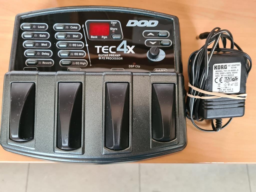 DOD TEC 4X Gitaarvoorversterker FX processor, Muziek en Instrumenten, Ophalen of Verzenden, Zo goed als nieuw
