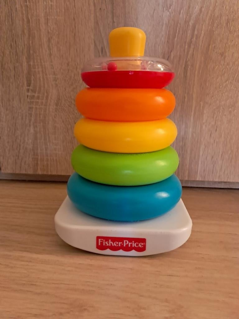 Sorteertoren ringen Fisher-Price, Kinderen en Baby's, Speelgoed | Fisher-Price, Ophalen of Verzenden, Gebruikt