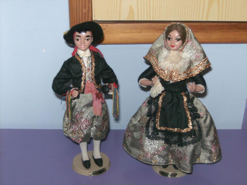 2 Mooie spaanse poppen., Verzamelen, Ophalen of Verzenden, Gebruikt