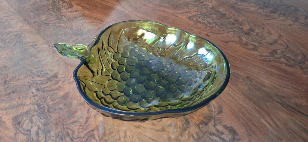 Saladier, corbeille de fruits, Verre