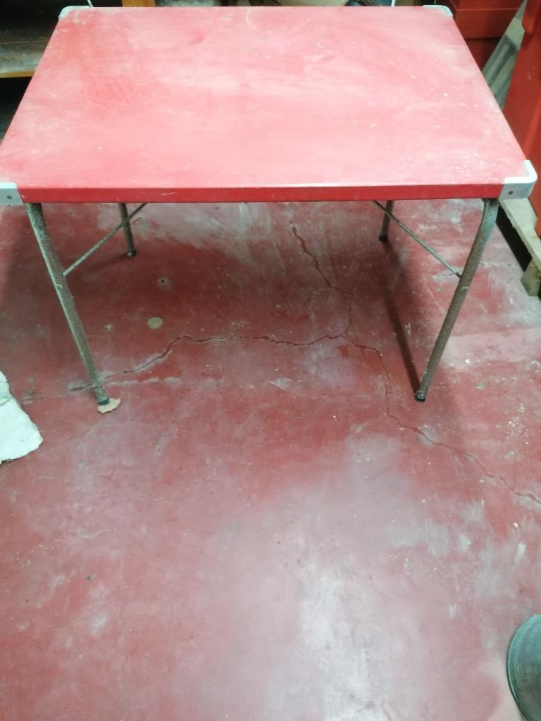 Table de camping vintage, Caravanes & Camping, Meubles de camping, Enlèvement, Utilisé, Table de camping