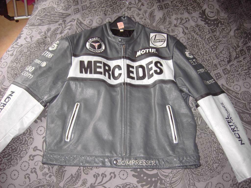Te Koop: Nieuwe Lederen Jas By Mercedes XL, Ophalen, Andere, Grijs, Maat 56/58 (XL)