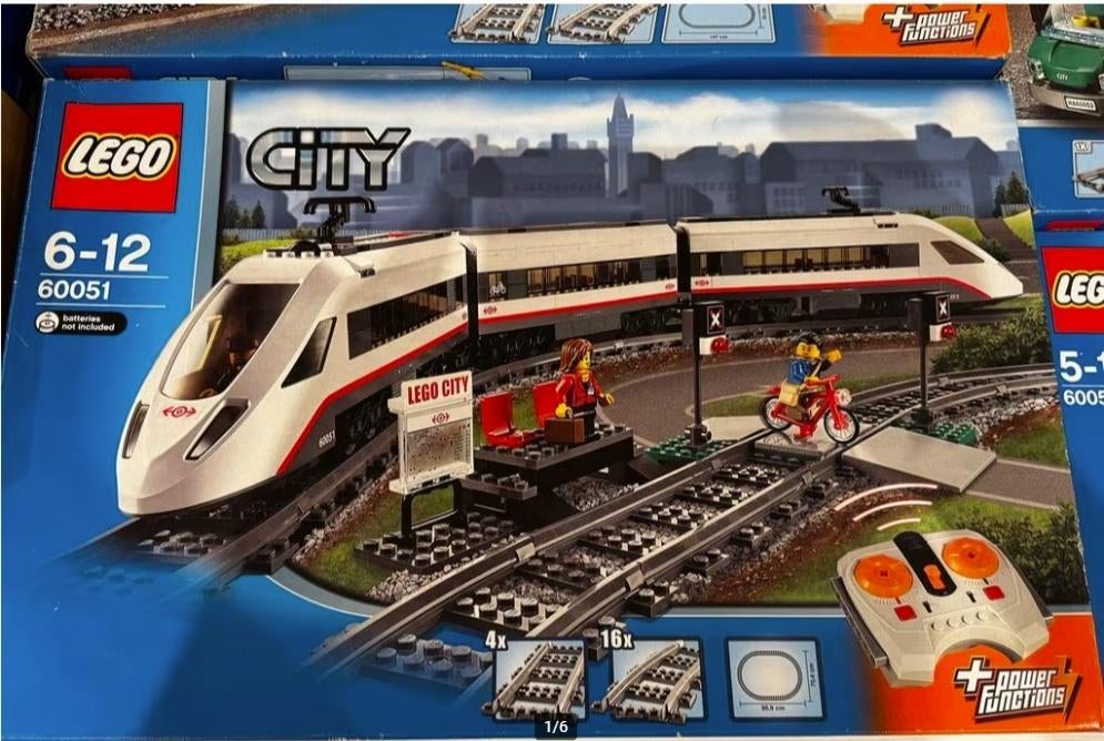 treinset 60051, Enlèvement, Utilisé, Ensemble complet, Lego